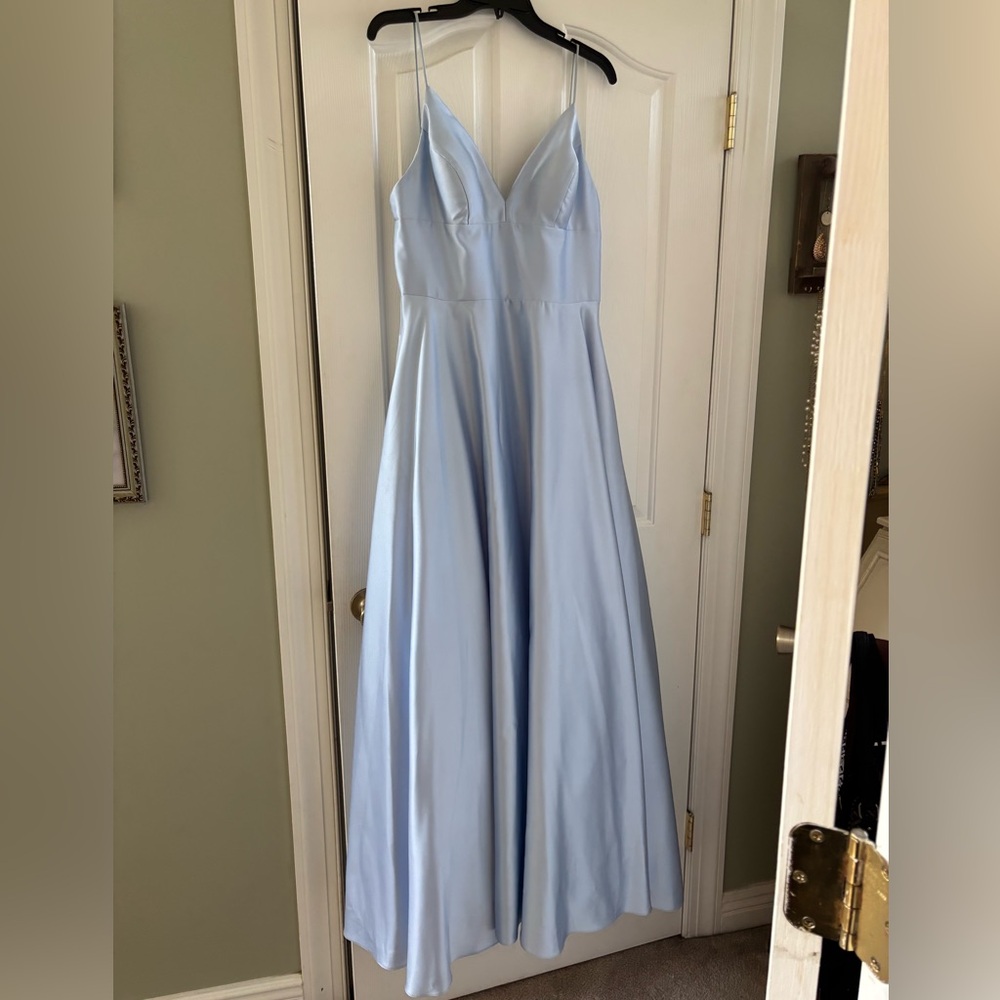 Camille La Vie Sky Blue Gown